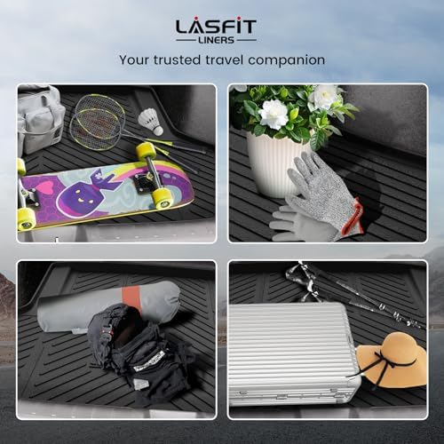 LASFIT All Weather Cargo Mats for Honda Civic 2022-2026 - Image 6