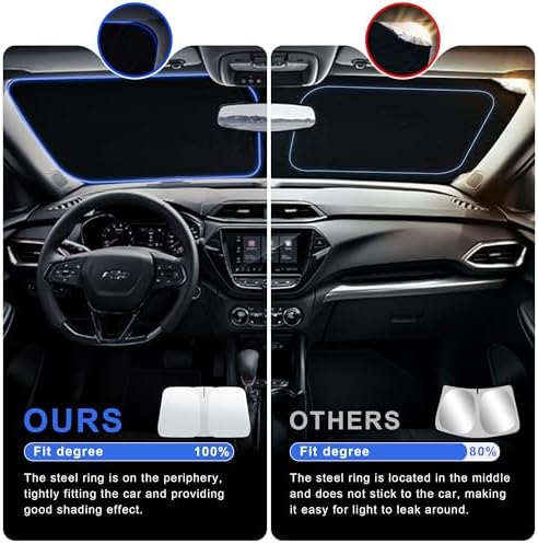 Foldable Front Windshield Sunshade fit - Image 7