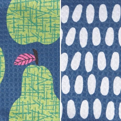 Ritz 6-Piece Pear & Speckle Microfiber Dish Cloth Set – Retro Pear Orchard & - Image 2