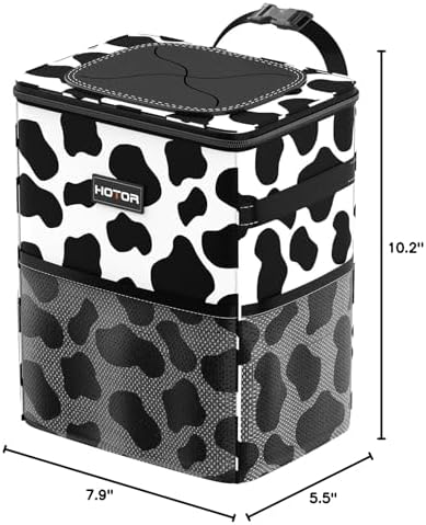 HOTOR Car Trash Can, Leakproof Car Organizer - Image 2