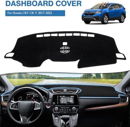 FIILINES Dash Cover Fit for 2017-2022 Honda CRV CR-V, Dashboard Mat Exact Fit - Image 2