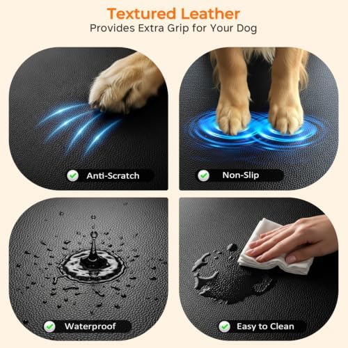URPOWER PU Leather Dog Back Seat Extender - Image 3