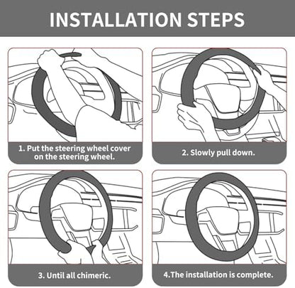 Car Steering Wheel Cover Full Surround - Image 6