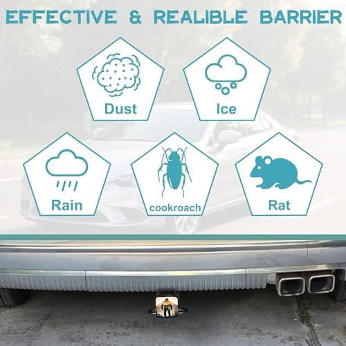 Sasquatch Hitch Cover Fits for 2 Inch Hitch Sunset Mountain Forest Trailer - Image 6
