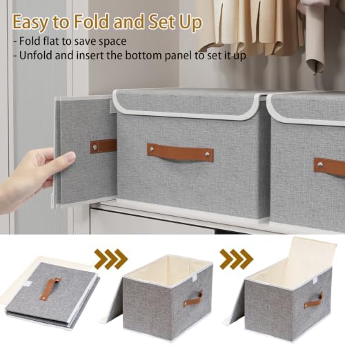 Yawinhe Fabric Storage Boxes - Image 6