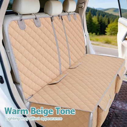 Bark Lover Dog Car Seat Cover for Back Seat, Armrest Compatible, Waterproof - Image 5