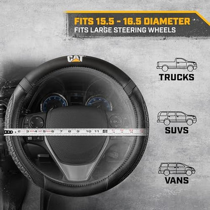 CAT® DuraGrip Car Steering Wheel Cover, Auto Steering Wheel Cover - Image 4