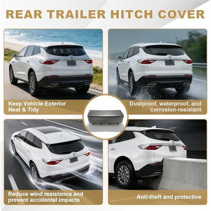 Bumper Trailer Hitch Cover for 2018-2024 Buick Enclave GM1195145 - Image 6