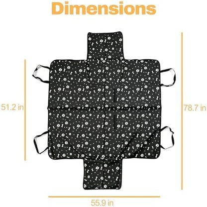 Dog Car Seat Cover for Back Seat Waterproof & Scratch-Resistant - Image 4