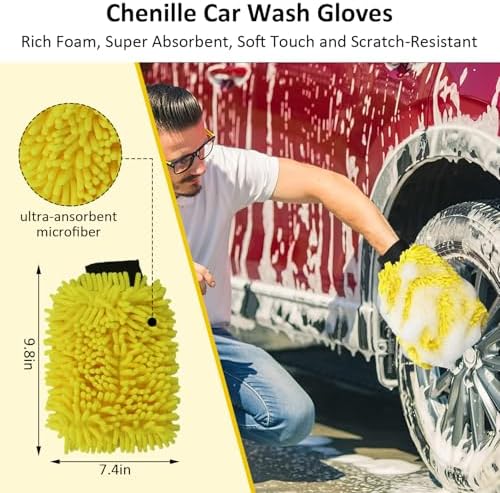 10Pcs Car Wash Detailing Kit Cleaning Kits, - Image 2