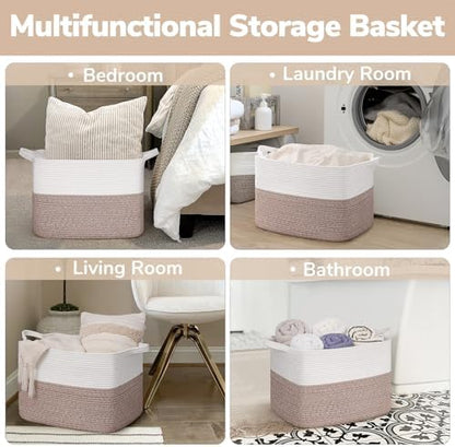 Goodpick 50L Large Woven Storage Basket - Image 6