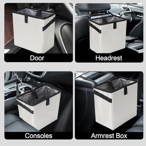 Homelove Car Trash Can, Leak-Proof Waterproof Trash Bin Collapsible Portable - Image 6