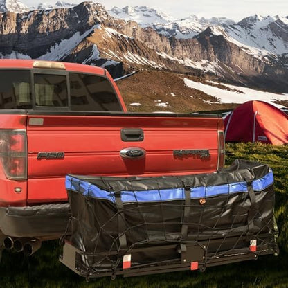 FORWODE 60x20x6 Hitch Carrier for 2 Inch Receiver, 500LB Capacity Hitch Mount - Image 3