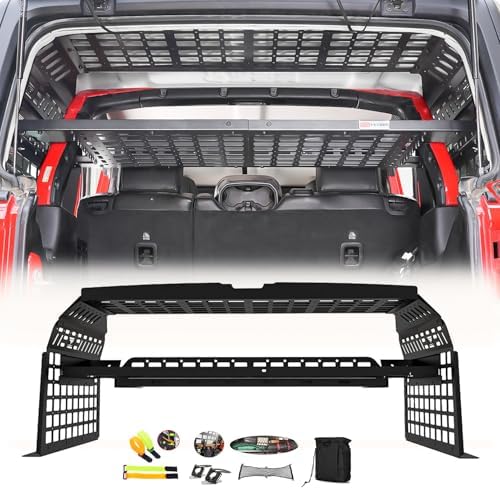 ITrims Car Trunk Organizer for Jeep Wrangler JL Hard Top 4dr 2018-2025 Car by ITrims