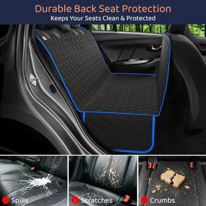 Dog Car Seat Cover for Back Seat, Dog Hammock for Car, Truck & Tesla - Image 2