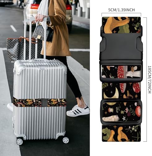 Luggage Straps for Suitcases, Heavy Duty Travel Belt - Image 3