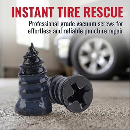 Tire Repair Screws 60 Pcs, Screw-In Tire Plugs Screw Type - Image 6