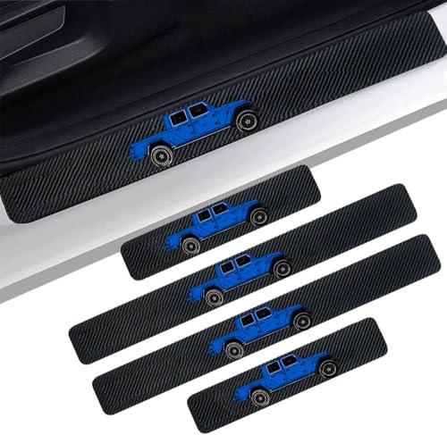 4 Pieces Car Door Sill Protector fit by Unknown
