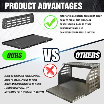 YZONA Foldable Tailgate Table - Image 3
