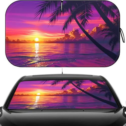 Windshield Sun Shade, Car Sun Shade Windshield by Loiyadn