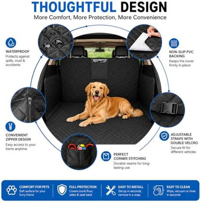 SUV Cargo Liner for Dogs for Subaru Forester 2025 2026, Pet Cargo Cover for SUV - Image 6