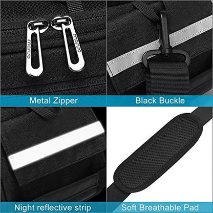 MOSISO Bike Rack Bag, Waterproof Bicycle Trunk Pannier Rear Seat Pouch - Image 5