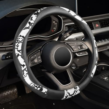 ZHOL Snake Skin Steering Wheel Cover by ZHOL