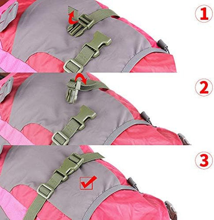 MAGARROW 78" x 1" Strap Buckle Packing Straps Adjustable 1-Inch Belt - Image 7