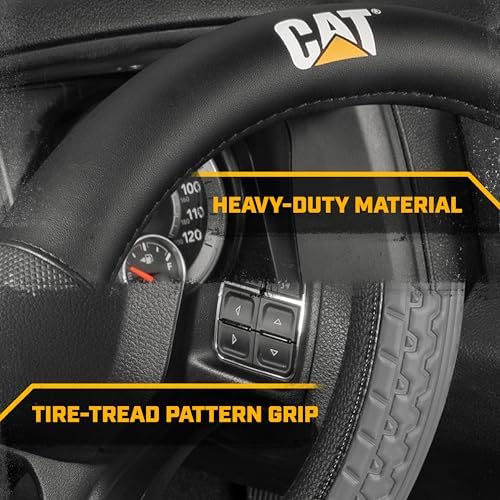 CAT® DuraGrip Car Steering Wheel Cover, Auto Steering Wheel Cover - Image 5