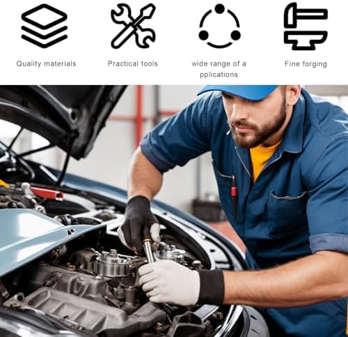 Car Spare Tire Wrench, 19mm L-Shaped Slotted End Socket Tire Replacement Tool - Image 5