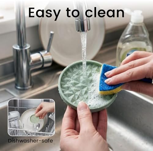 Silicone Car Coasters Set of 4, 2.75" Cup Holder Mats - Image 4