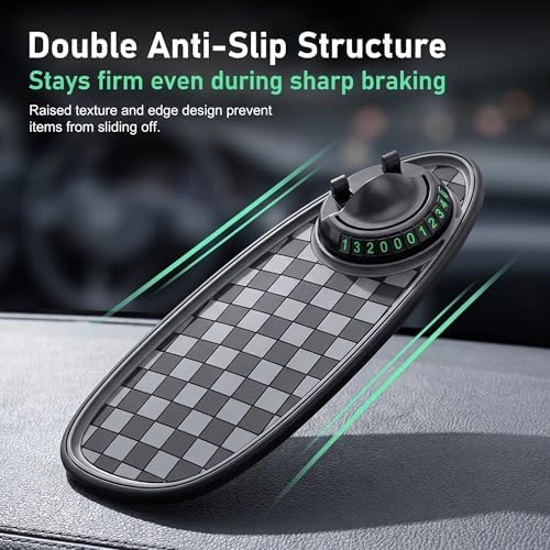 Multifunction Car Anti-slip Mat, Large Sticky Pad & Rotatable Phone Holder & - Image 7