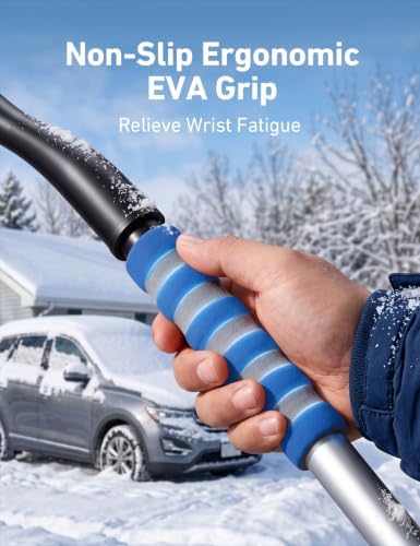 AstroAI 40" 2-in-1 Detachable Snow Brush & Ice Scrapers - Image 6