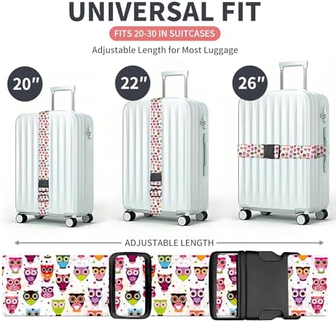 Luggage Strap for Suitcases Adjustable Travel Belt - Image 5