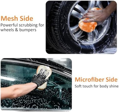 9Pcs Car Wash Detailing Kit Cleaning Kits, - Image 4