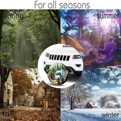 Camping Bears Spare Tire Cover for Rv SUV, Funny Waterproof Wheel Protectors - Image 4