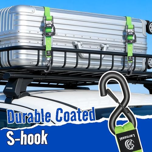 Ratchet Straps 4 Pack, 208LBS Break Strength - Image 2