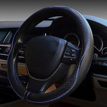 ESEWALAS Universal Car Steering Wheel Cover, Anti-Slip Leather Steering Wheel by Reswish