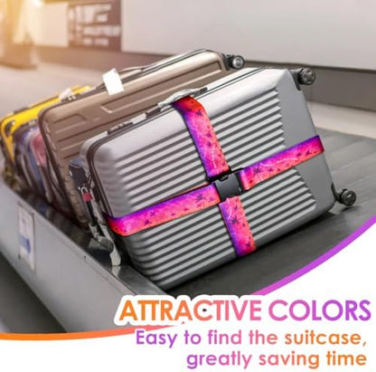 Gutsdoor Luggage Straps for Suitcases Adjustable Travel Belt, Connector Holds - Image 5