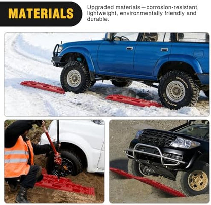 Nilight Off Road Traction Boards 4x4 Truck Recovery Tracks Mats Gear 2PCS - Image 6