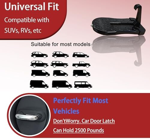 Car Door Pedal, Portable and Universal roof Channel, high-Strength Foldable - Image 6