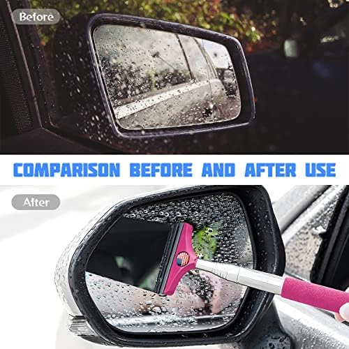 8sanlione 38.6 Inch Telescopic Mirror Squeegee - Image 3