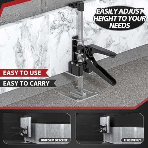 XClifes Labor Saving Arm Jack, 2 Pack Furniture Lifter Tool, Charcoal/Silver - Image 4