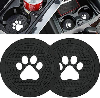 BukNikis Car Cup Holder Coasters-Car Interior Accessories 2.75 inch Silicone by BukNikis