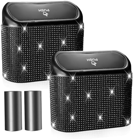 NBTEPEM Bling Car Trash Can by NBTEPEM