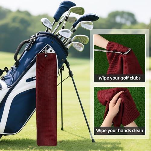 Mile High Life Golf Towel 16x24 inch, Upgraded Large Waffle Weave - Image 4