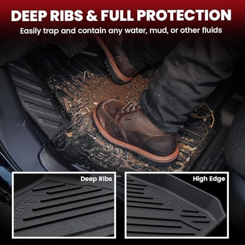 LASFIT Floor Mats for Nissan Sentra 2019 2018 2017 2016 2015 2014 - Image 3