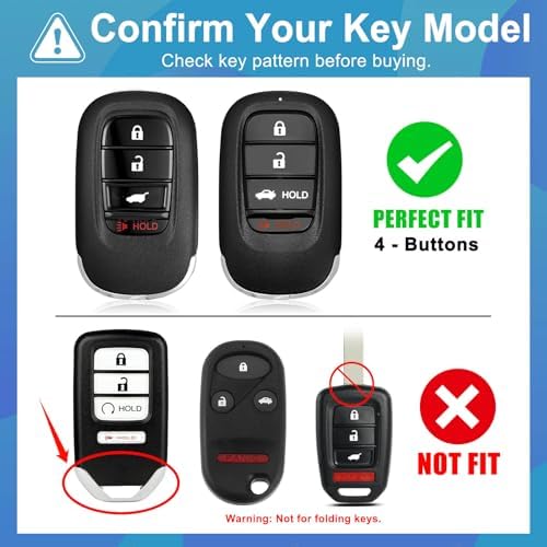 Key Fob Cover for Honda - Image 2