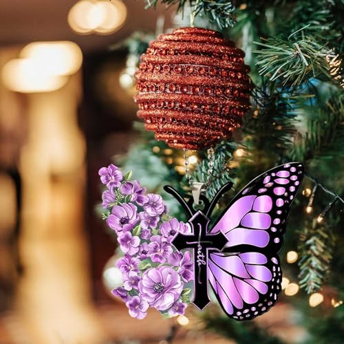 Butterfly Car Hanging Ornament, Hanging Charm Home Decoration Keepsake - Image 4