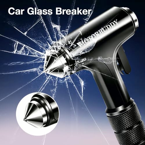 MOTORBUDDY Window Breaker Seatbelt Cutter and Glass Breaker - Image 6
